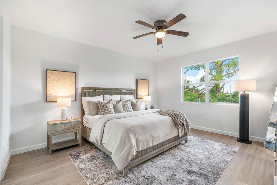 Furnished interior view inside a new home in Symphony Place, West Palm Beach (Image 6). Furnished interior view inside a new home in Symphony Place, West Palm Beach (Image 6).