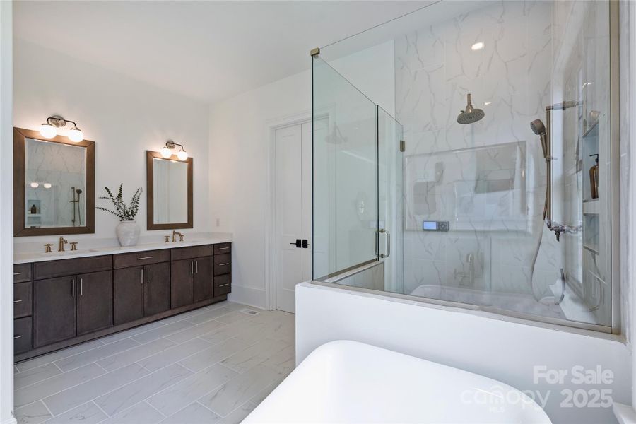 Furnished interior view inside a new home in , Charlotte (Image 28).