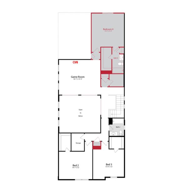 W/S #81483 / BG #3: 2nd Floor W/S #81483 / BG #3: 2nd Floor