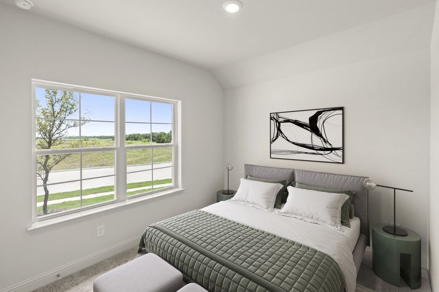 Furnished interior view inside a new home in Creekside, Royse City (Image 5).