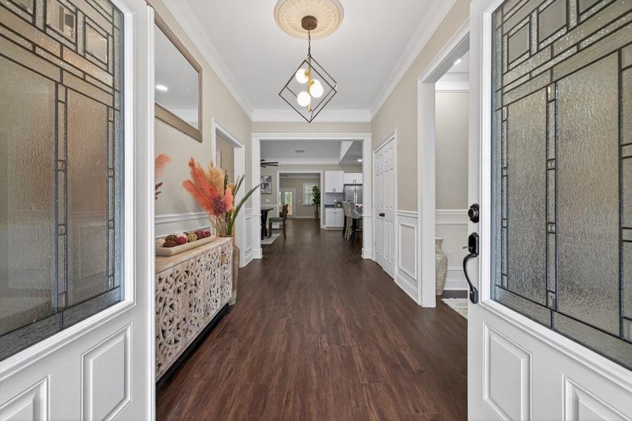 Furnished interior view inside a new home in , Oxford (Image 17).