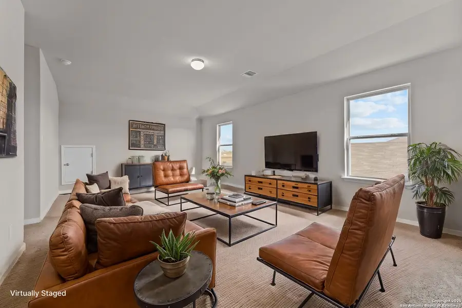 Furnished interior view inside a new home in Park Place, New Braunfels (Image 9).