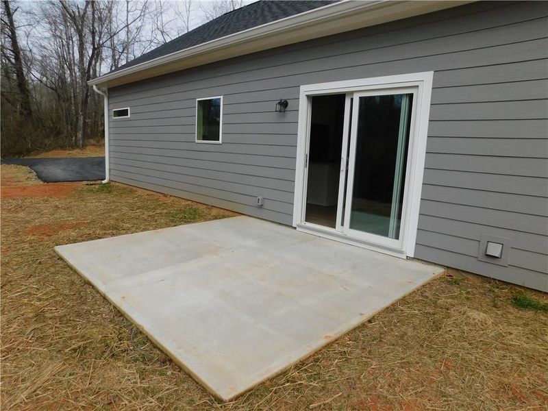 Exterior details and patio area of a home in , Dahlonega (Image 19).