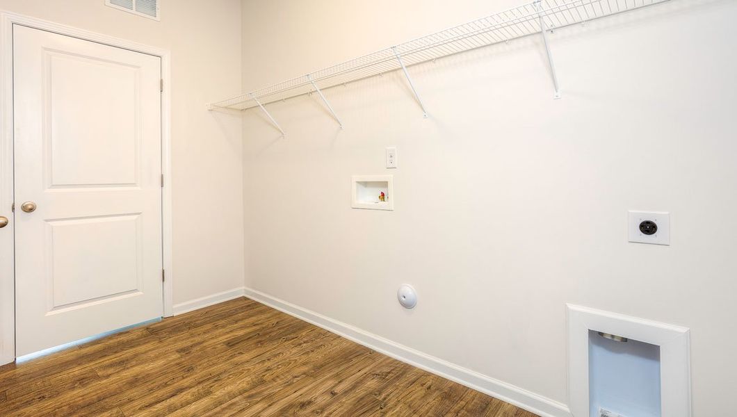 Representative unfurnished interior of a home built from the Aberdeen by D.R. Horton in Twinleaf Meadows, Monroe (Image 28).
