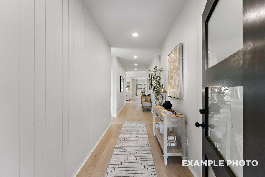 Furnished interior view inside a new home in Sundance Cove, Crosby (Image 27).
