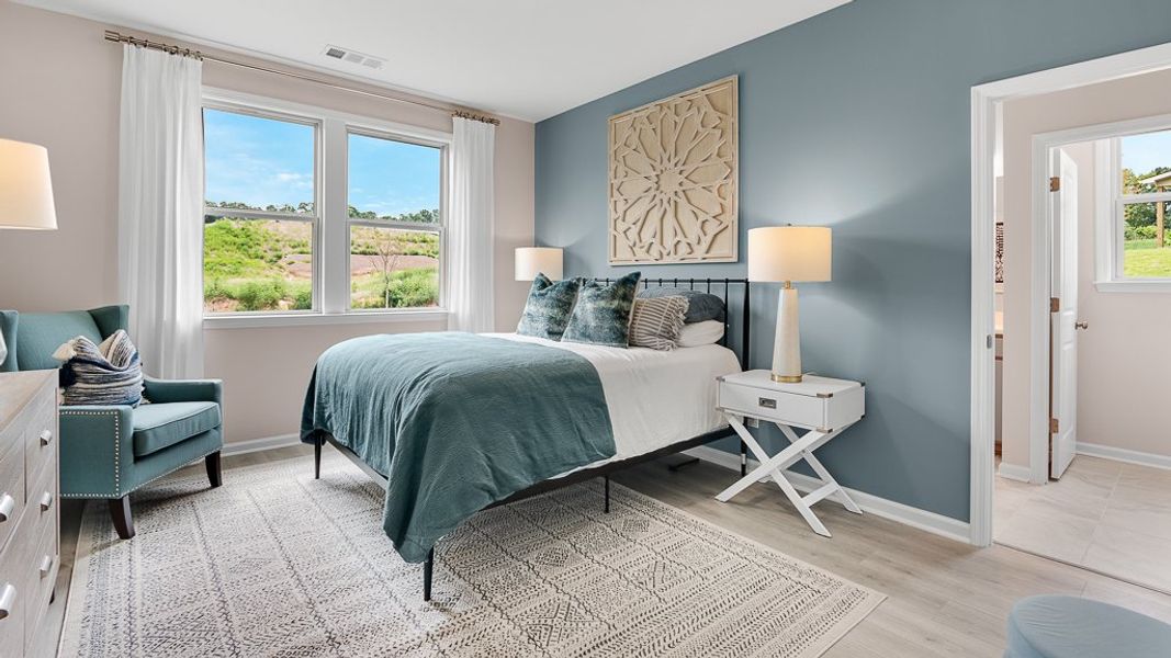 Furnished interior view inside a new home in Stratford Hills, Ball Ground (Image 21). Furnished interior view inside a new home in Stratford Hills, Ball Ground (Image 21).