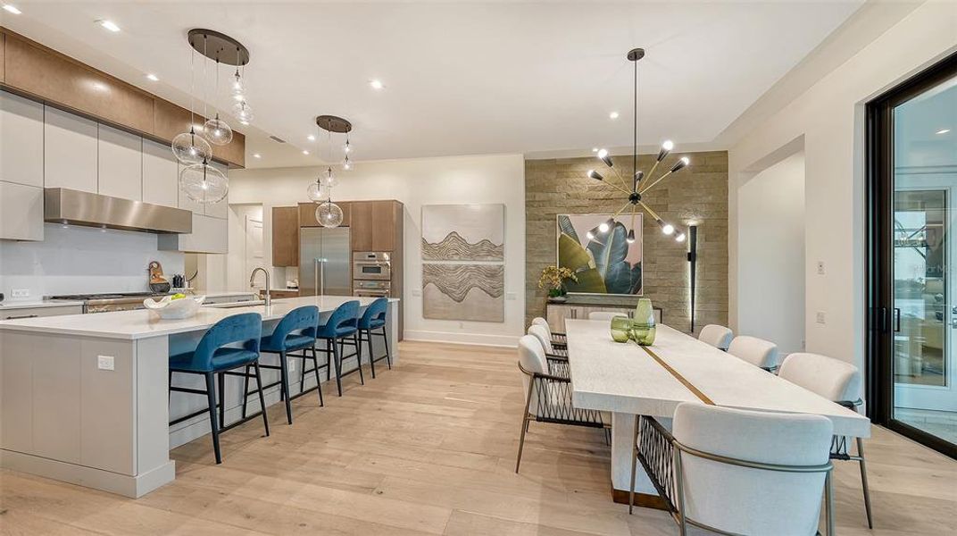 Furnished interior view inside a new home in Wild Blue at Waterside, Sarasota (Image 7).