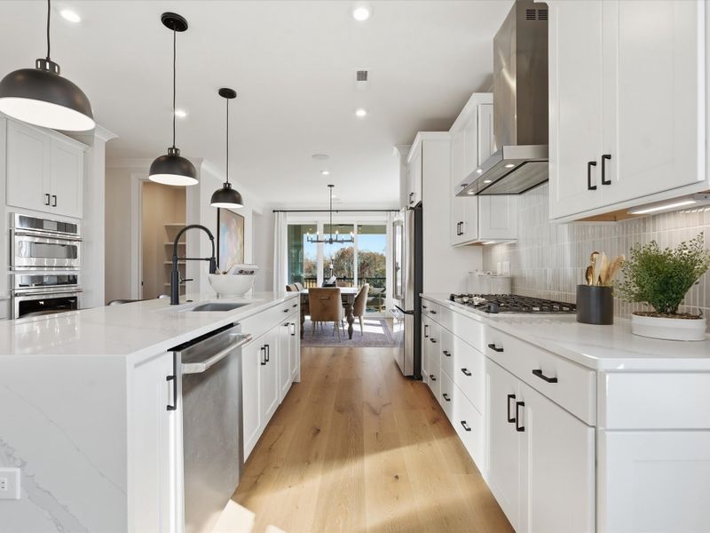 Representative furnished interior of a home built from the Aster by Tri Pointe Homes in Ross Farms, Charlotte (Image 14).