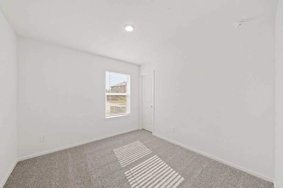 Spacious, unfurnished interior of a new home in Harrington Trails at The Canopies, Splendora (Image 17). Spacious, unfurnished interior of a new home in Harrington Trails at The Canopies, Splendora (Image 17).