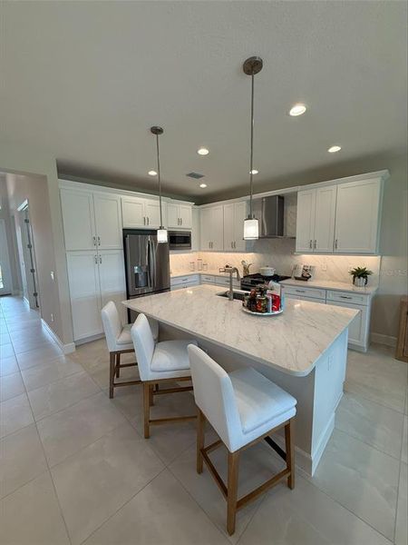 Furnished interior view inside a new home in Valencia Ridge (55+), Wesley Chapel (Image 24).