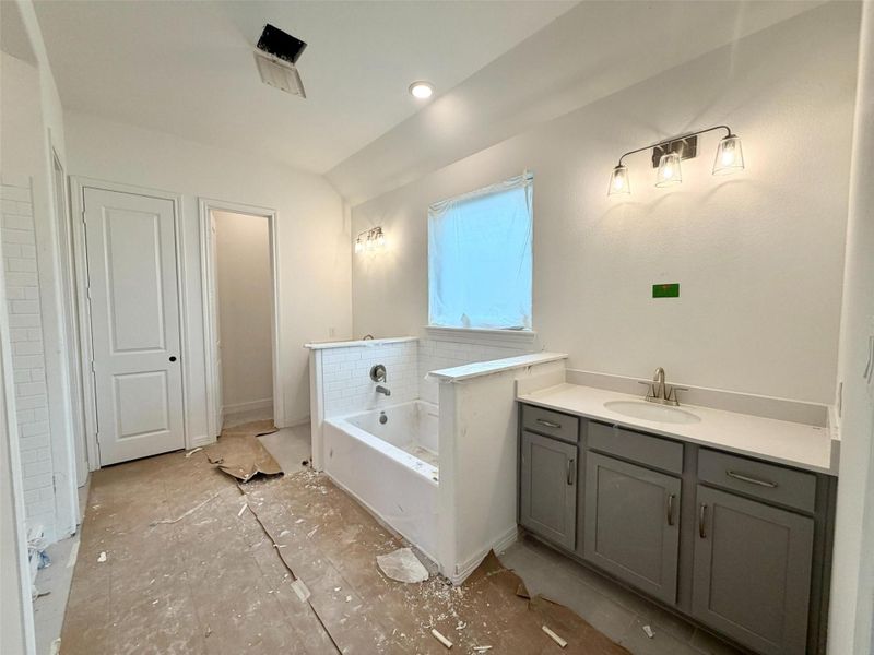 Actual progress of your home