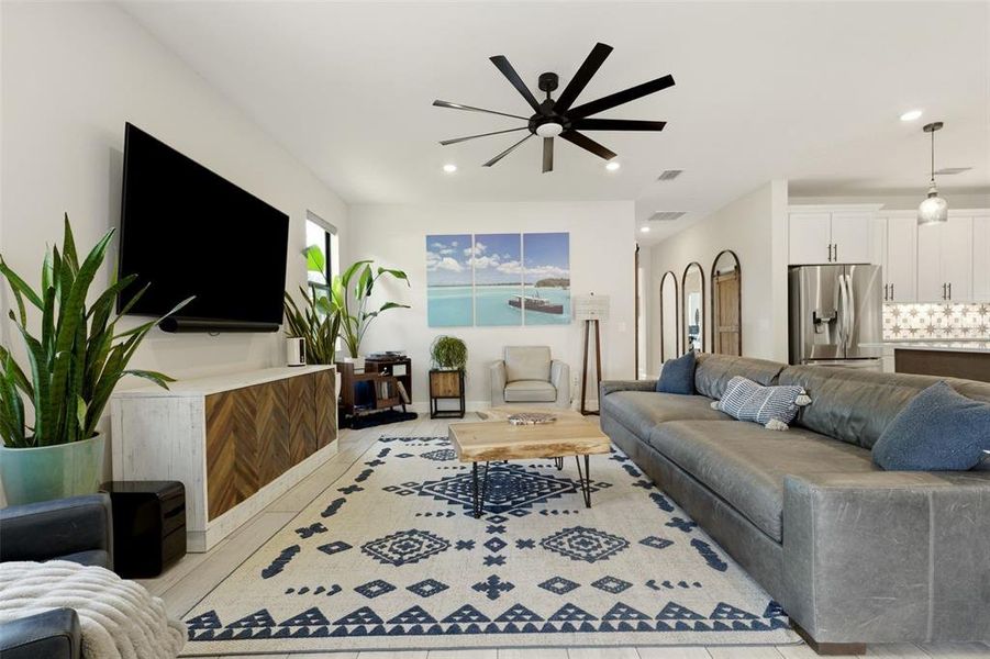 Furnished interior view inside a new home in , Bradenton (Image 8). Furnished interior view inside a new home in , Bradenton (Image 8).