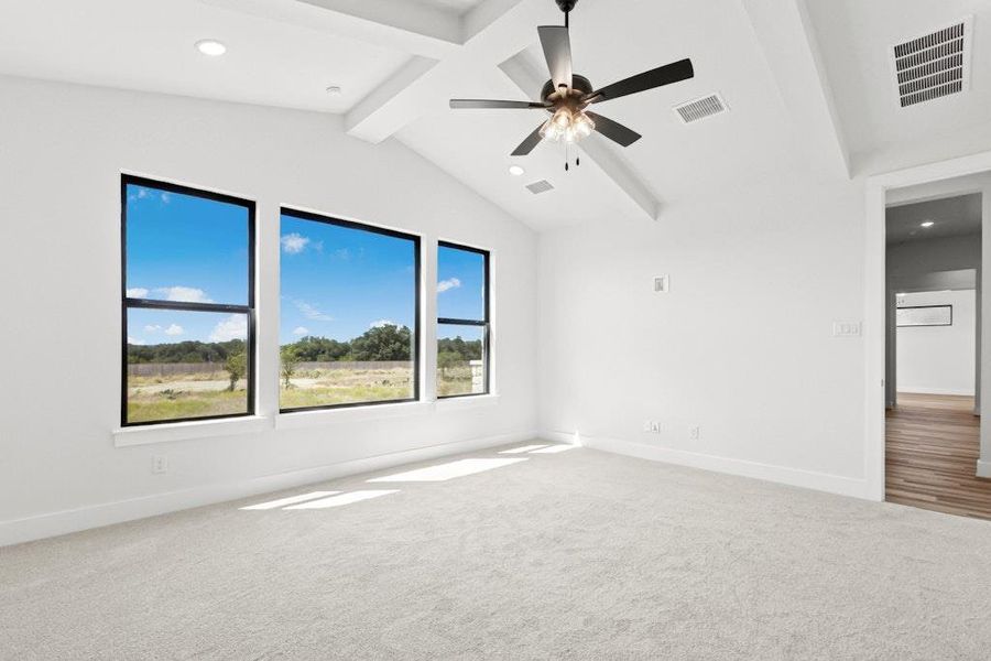 Spacious, unfurnished interior of a new home in Leander Estates, Leander (Image 29).