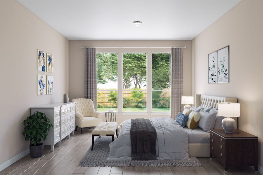 Furnished interior view inside a new home in Trillium, Richmond (Image 8).