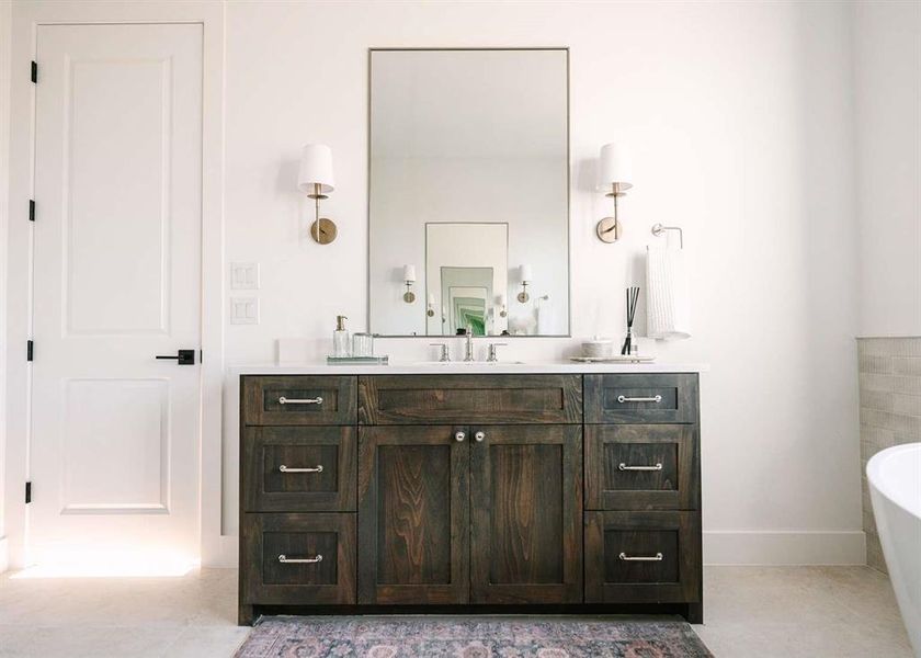 Furnished interior view inside a new home in , Fort Worth (Image 11). Furnished interior view inside a new home in , Fort Worth (Image 11).