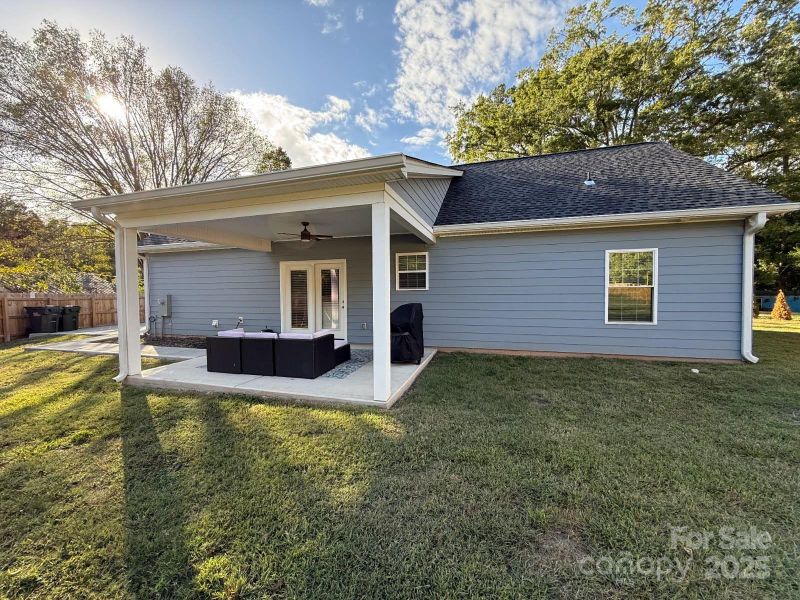 Exterior details and patio area of a home in , Fort Mill (Image 1). Exterior details and patio area of a home in , Fort Mill (Image 1).