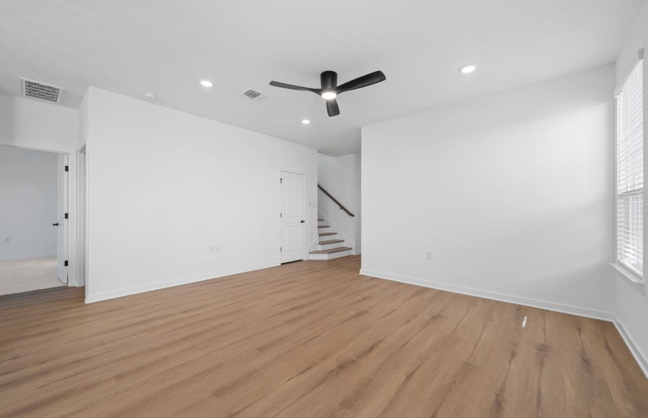 Spacious, unfurnished interior of a new home in Woodside, Georgetown (Image 43). Spacious, unfurnished interior of a new home in Woodside, Georgetown (Image 43).