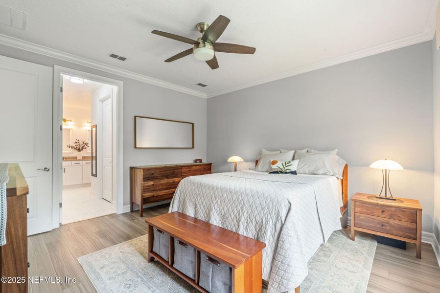 Furnished interior view inside a new home in Summer Bay at Grand Oaks, St. Augustine (Image 32). Furnished interior view inside a new home in Summer Bay at Grand Oaks, St. Augustine (Image 32).