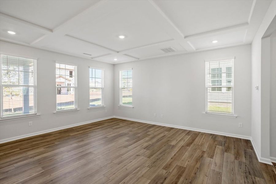 Spacious, unfurnished interior of a new home in Sweetbrier, Durham (Image 21).