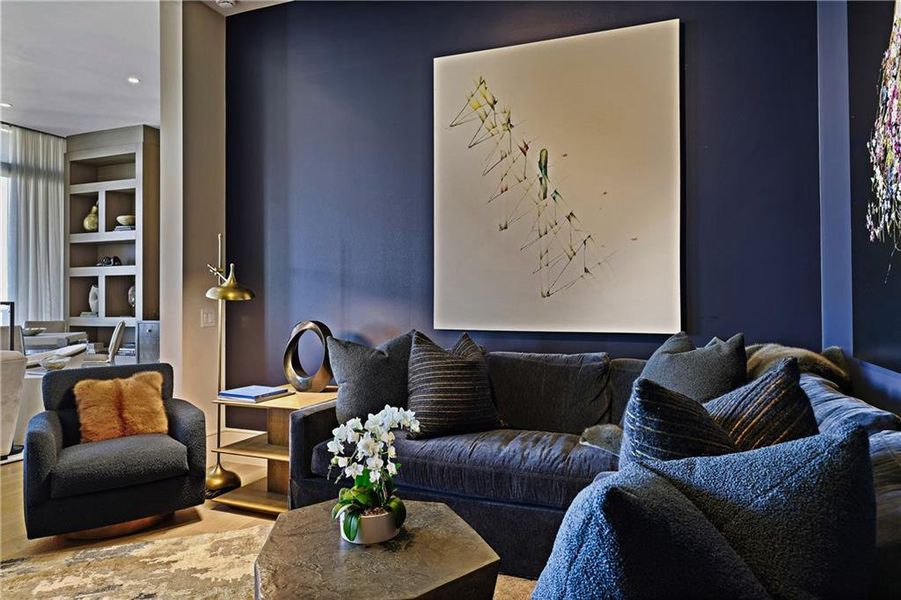 Furnished interior view inside a new home in The Dillon Buckhead, Atlanta (Image 11).