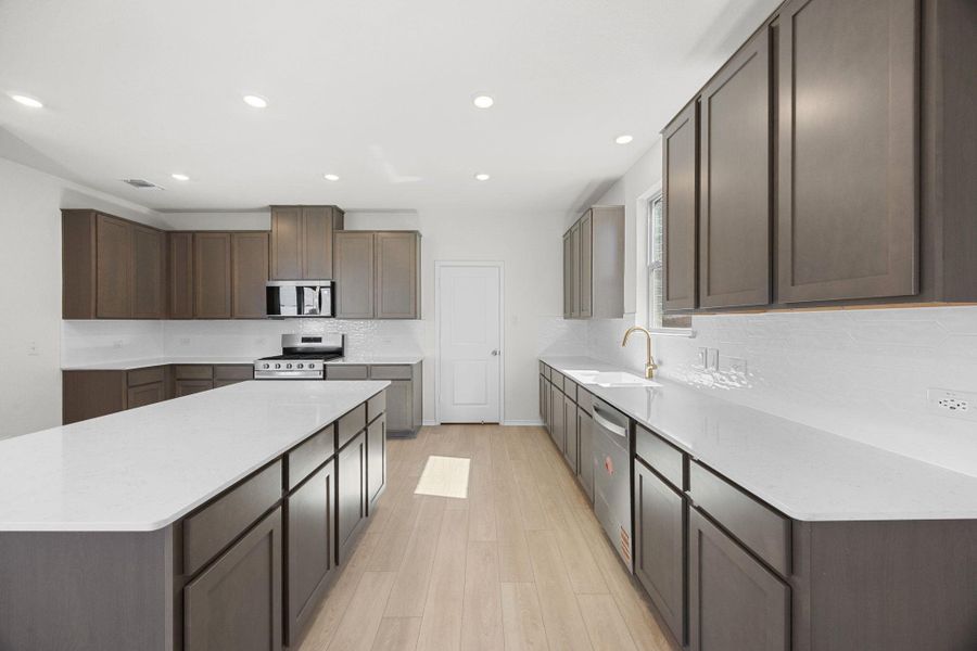 Furnished interior view inside a new home in Salerno - Heritage Collection, Round Rock (Image 11).