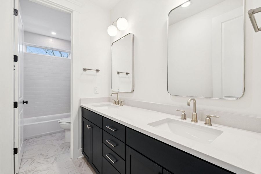 Furnished interior view inside a new home in , Mount Pleasant (Image 9).