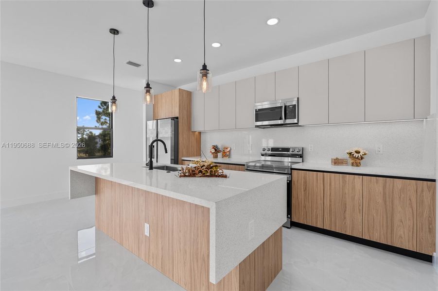 Furnished interior view inside a new home in , Lehigh Acres (Image 8). Furnished interior view inside a new home in , Lehigh Acres (Image 8).