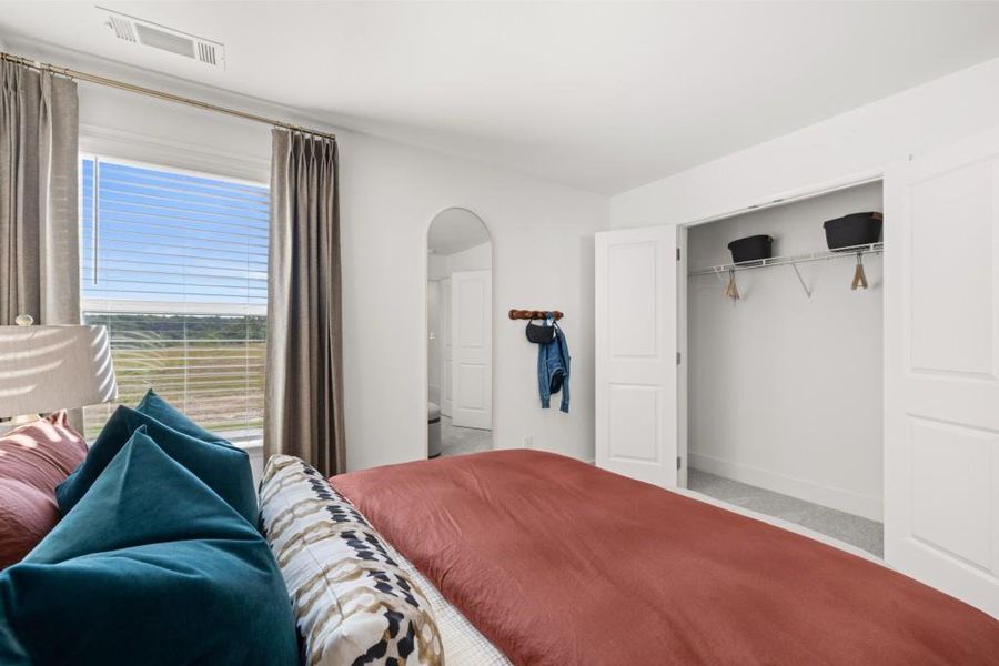 Furnished interior view inside a new home in Twelve Parks 55+, Sharpsburg (Image 24).