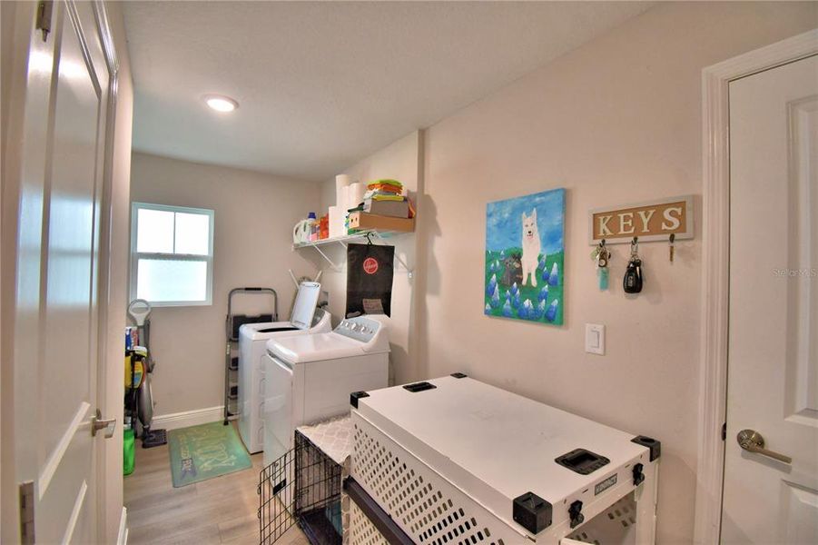 Furnished interior view inside a new home in Harmony at Lake Eloise, Winter Haven (Image 39).