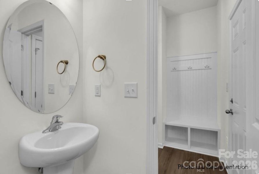 Furnished interior view inside a new home in Sierra Ridge, Gastonia (Image 7).