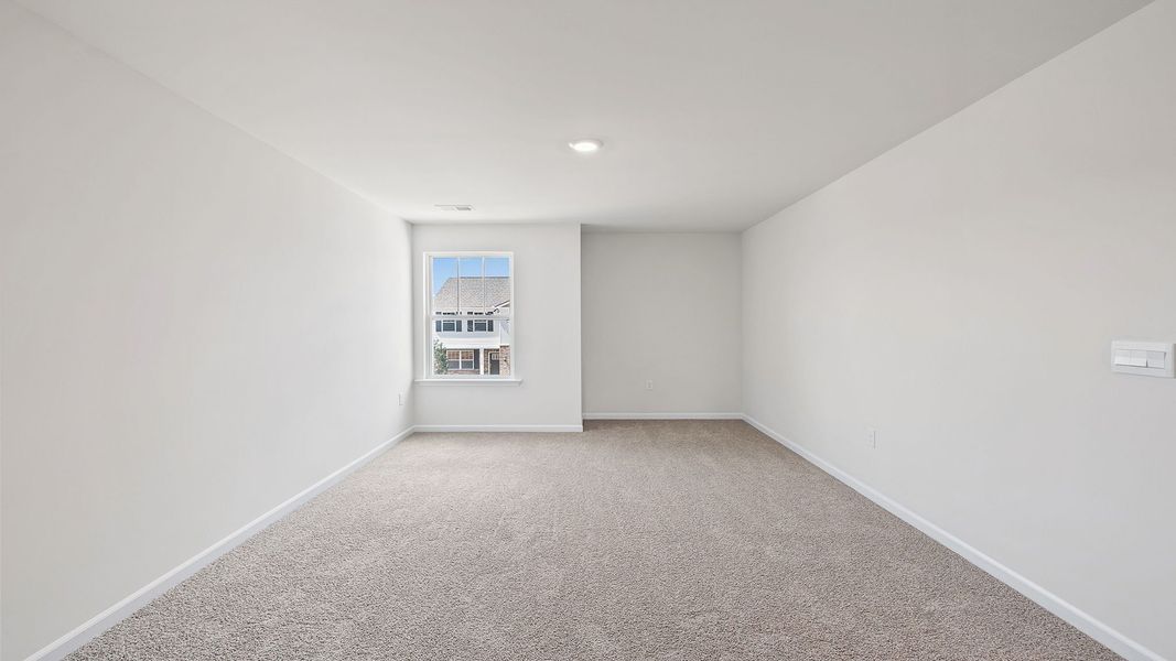 Spacious, unfurnished interior of a new home in Chestnut Ridge, Greenville (Image 30). Spacious, unfurnished interior of a new home in Chestnut Ridge, Greenville (Image 30).