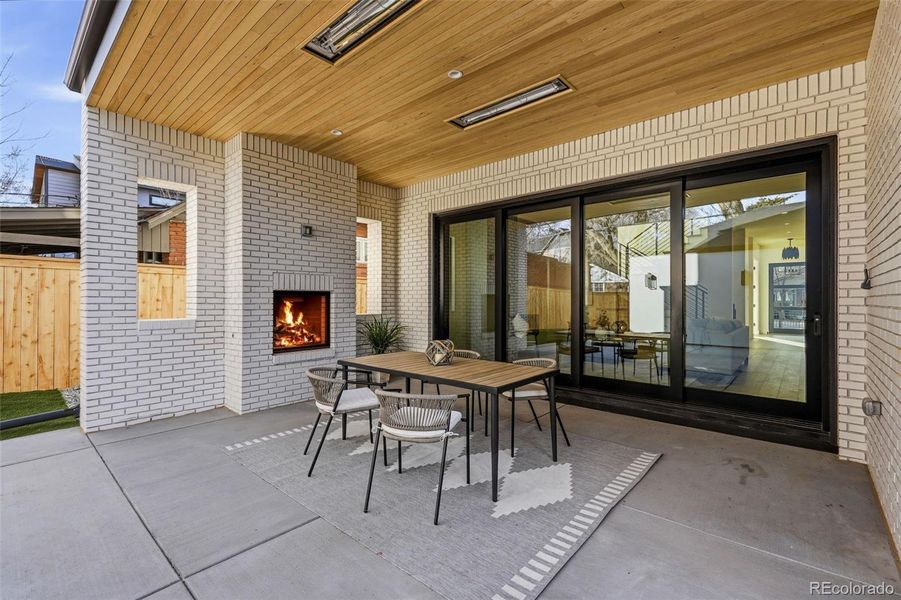 Exterior details and patio area of a home in , Denver (Image 3).