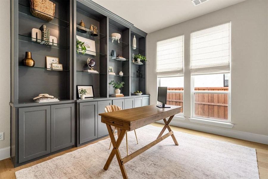 Furnished interior view inside a new home in , Prosper (Image 24).