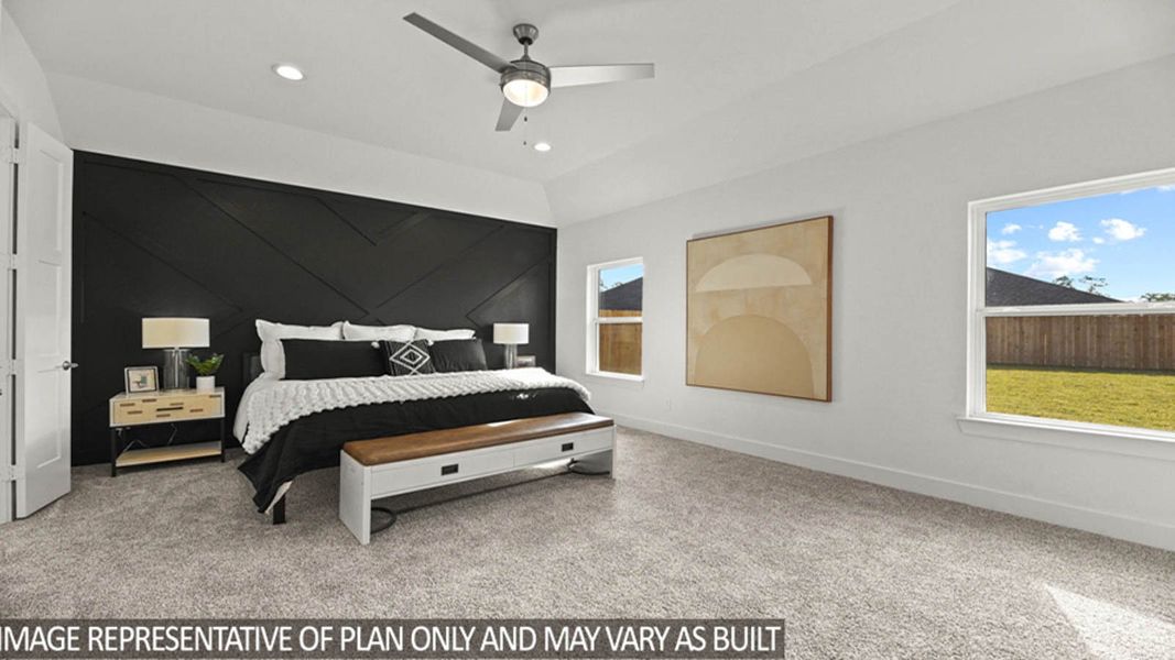 Furnished interior view inside a new home in River Ranch Estates, Dayton (Image 19).