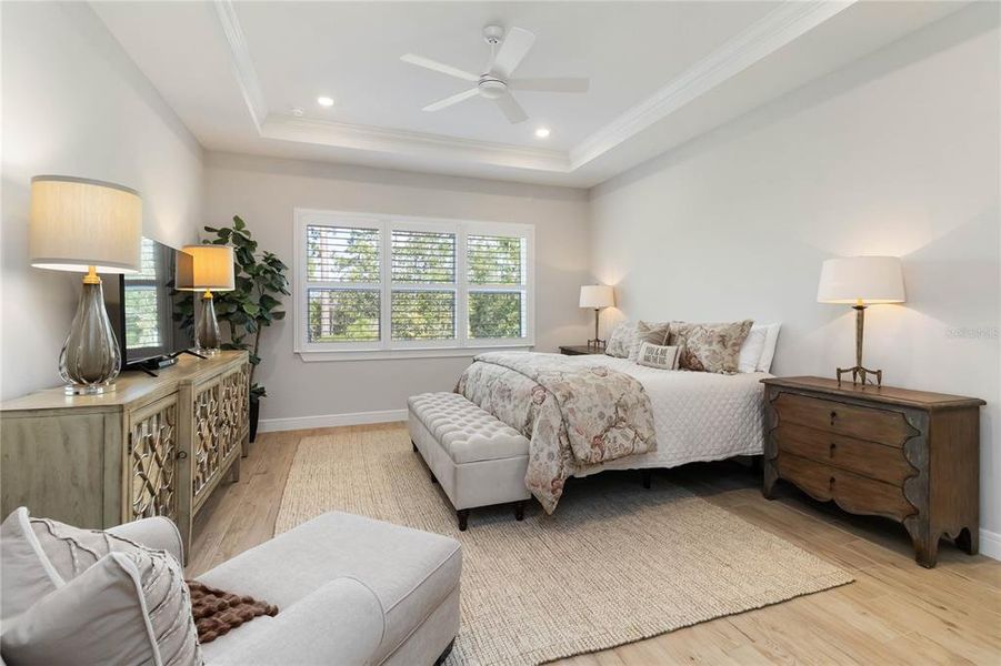 Furnished interior view inside a new home in Del Webb Sunbridge, St. Cloud (Image 10).