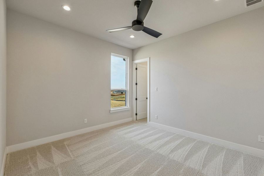 Spacious, unfurnished interior of a new home in The Vines, Haslet (Image 37).