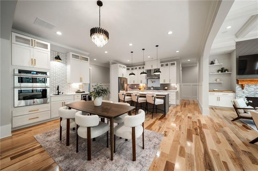 Furnished interior view inside a new home in , Dawsonville (Image 12).