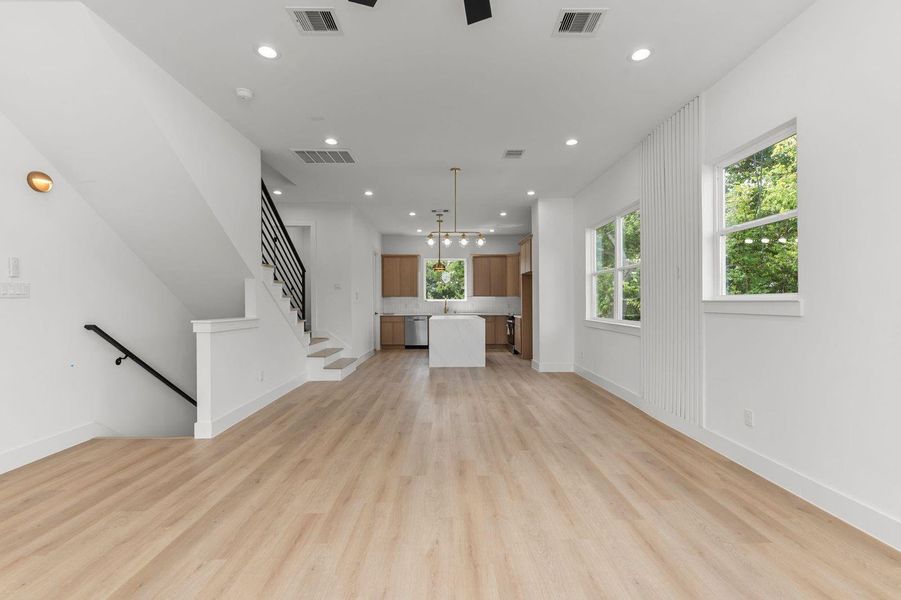 Spacious, unfurnished interior of a new home in , Houston (Image 18). Spacious, unfurnished interior of a new home in , Houston (Image 18).