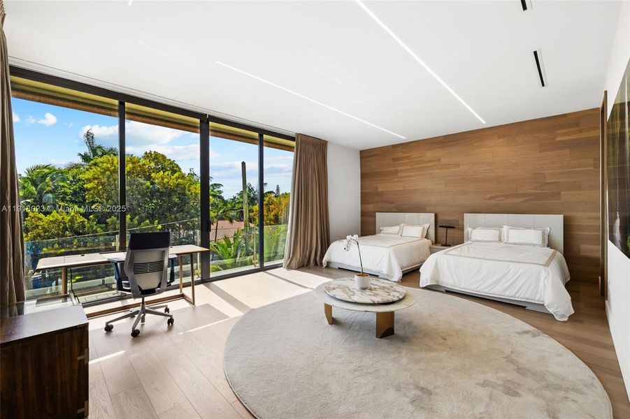 Furnished interior view inside a new home in , Miami (Image 14).