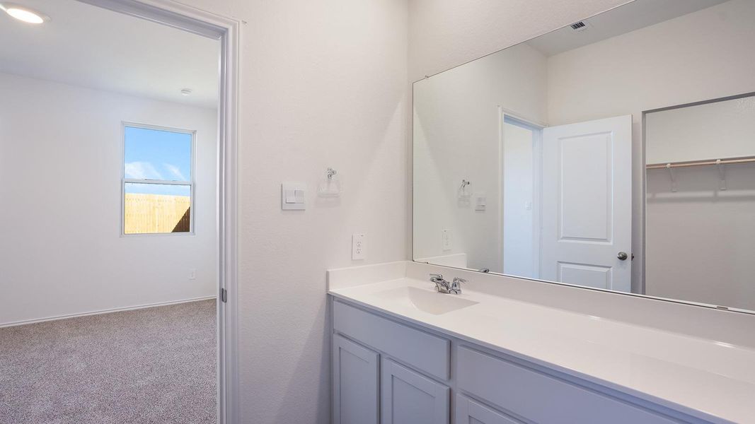 Furnished interior view inside a new home in Marigold, Kyle (Image 7).