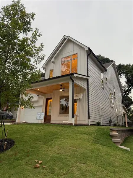 Exterior details and patio area of a home in , Atlanta (Image 15).
