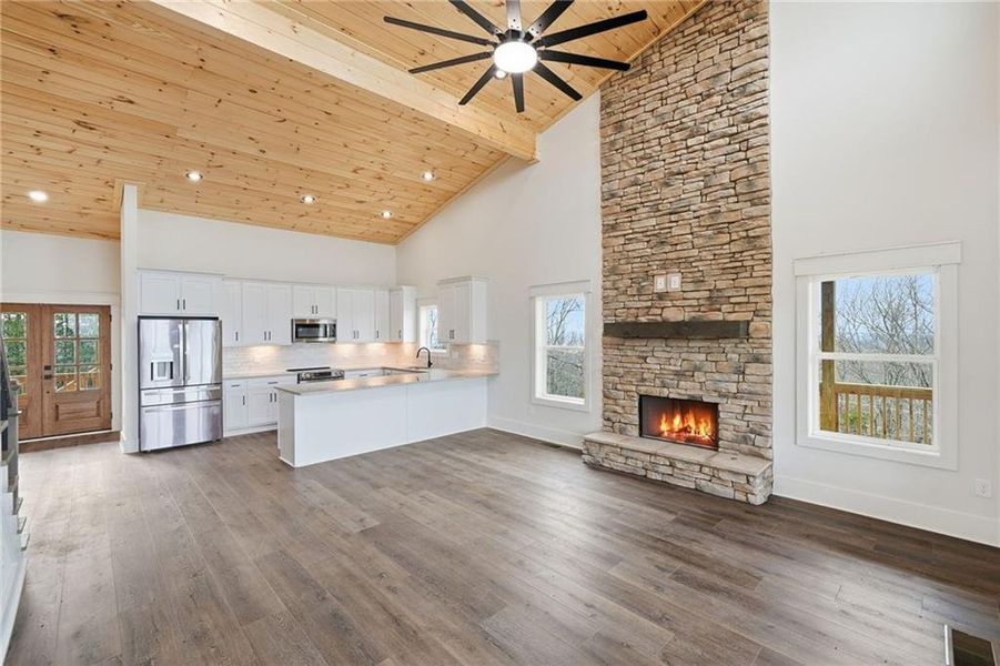 Furnished interior view inside a new home in , Ranger (Image 13).