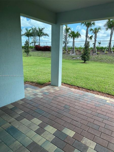 Exterior details and patio area of a home in , Port St. Lucie (Image 16).