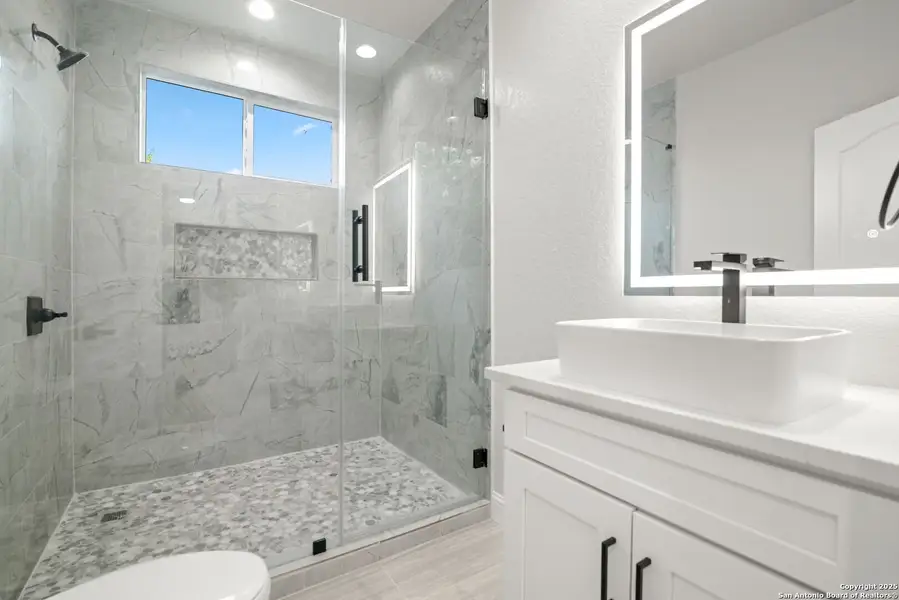Furnished interior view inside a new home in , San Antonio (Image 15).