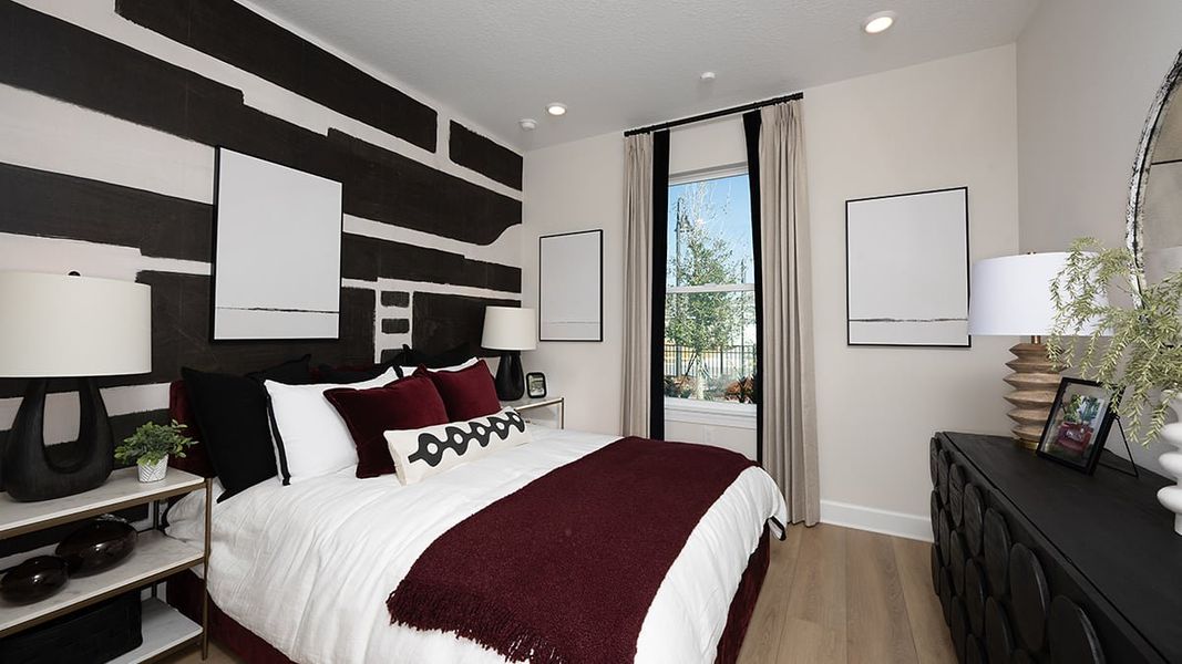 Representative furnished interior of a home built from the Monte by Taylor Morrison in Center Lake Ranch Community Group Page, St. Cloud (Image 15).