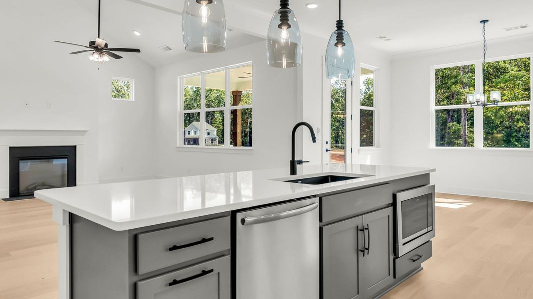 Furnished interior view inside a new home in Brush Creek, Fairview (Image 16).