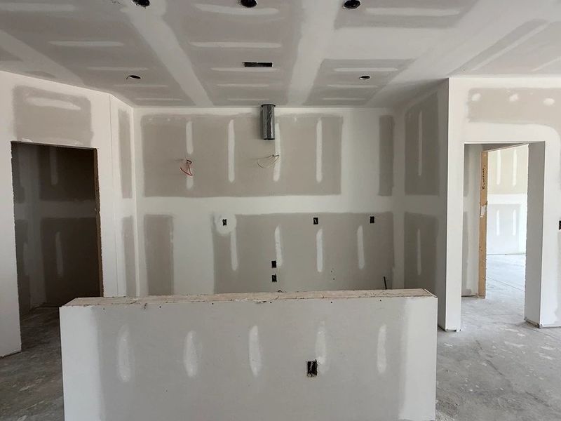 In-progress construction of a new home in The Point, Rolesville, NC (Image 6).