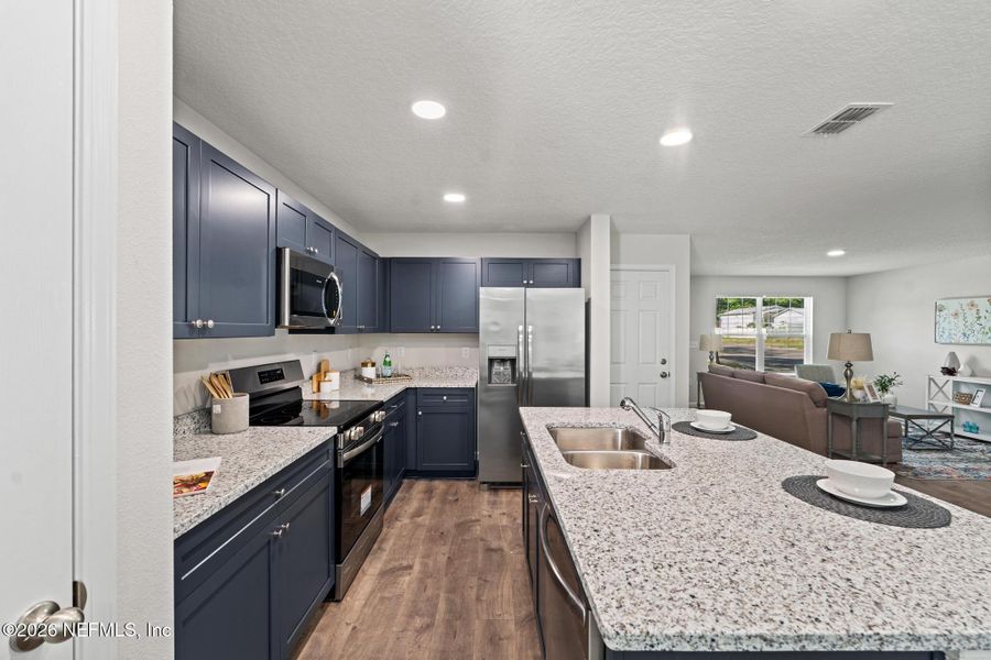 Furnished interior view inside a new home in , Jacksonville (Image 8).