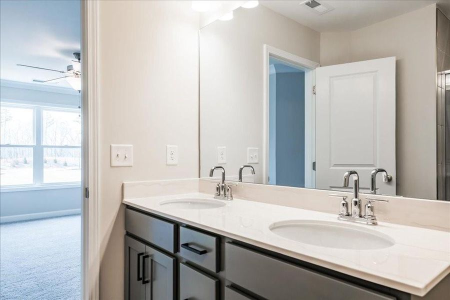 Furnished interior view inside a new home in Wilkins Walk, Mableton (Image 3).