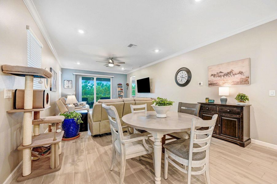 Furnished interior view inside a new home in , Melbourne (Image 5). Furnished interior view inside a new home in , Melbourne (Image 5).